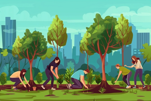 Tree Plantation - The Clean Bharat Project